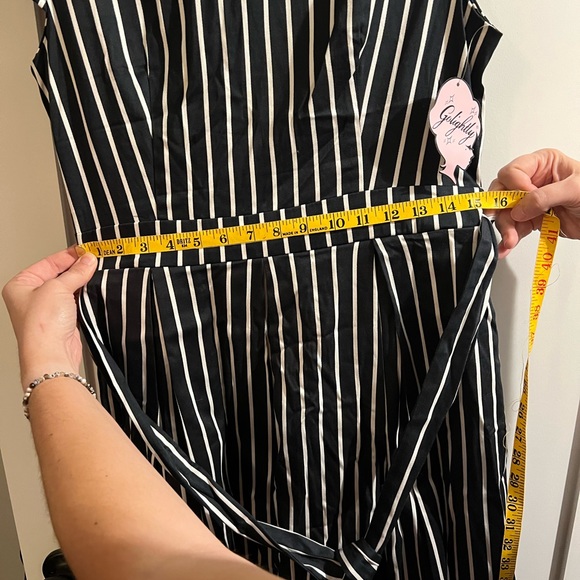 NWT Golightly Mae dress in Victorian Stripe, size Large. - Picture 5 of 5